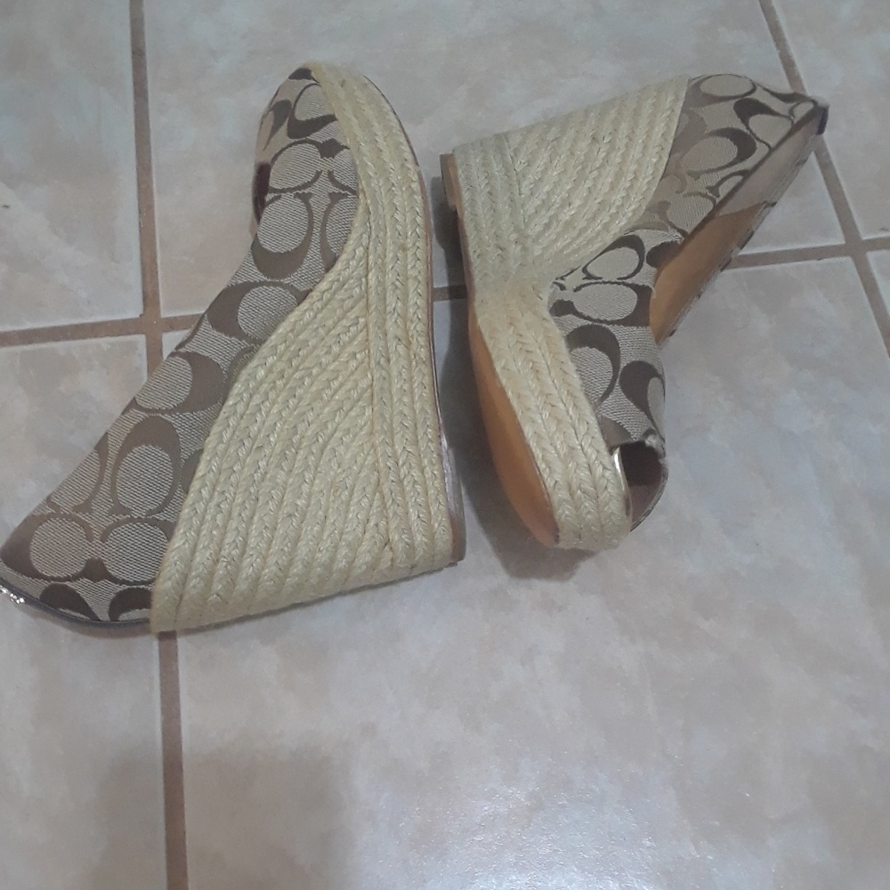 Coach Milan Signature Wedge